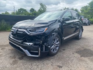 2020 Honda CR-V Hybrid Touring - Exterior Front Left Corner Image