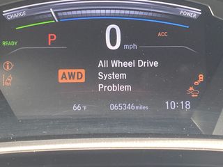 2020 Honda CR-V Hybrid Touring - Interior Instrument Cluster / Odometer Image