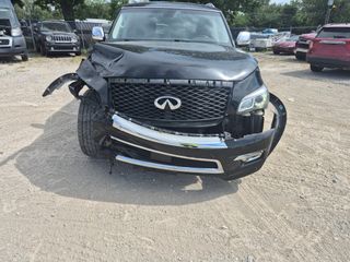 2016 INFINITI QX80 - Primary Damage Straight On Image