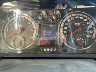 2009 Dodge Ram 1500 SLT - Interior Instrument Cluster / Odometer Image