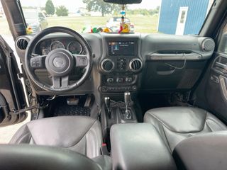 2016 Jeep Wrangler Unlimited Sport - Interior Full Dashboard Image
