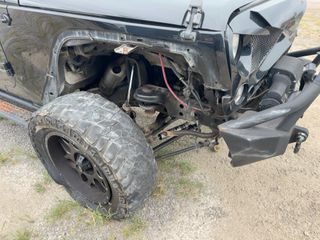 2016 Jeep Wrangler Unlimited Sport - Primary Damage Straight On Image