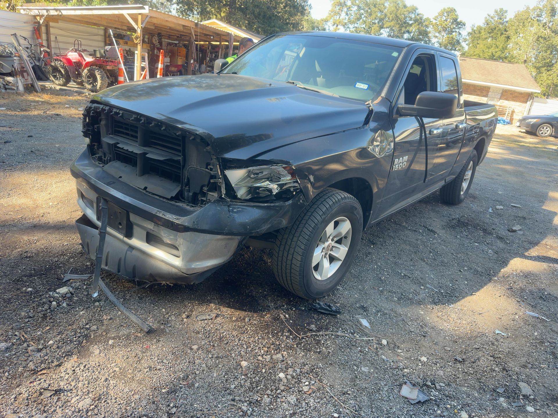 2017 Ram 1500 SLT - Exterior Front Left Corner Image