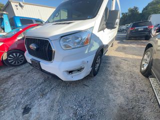 2021 Ford Transit-350 Passenger Van XLT - Exterior Front Left Corner Image