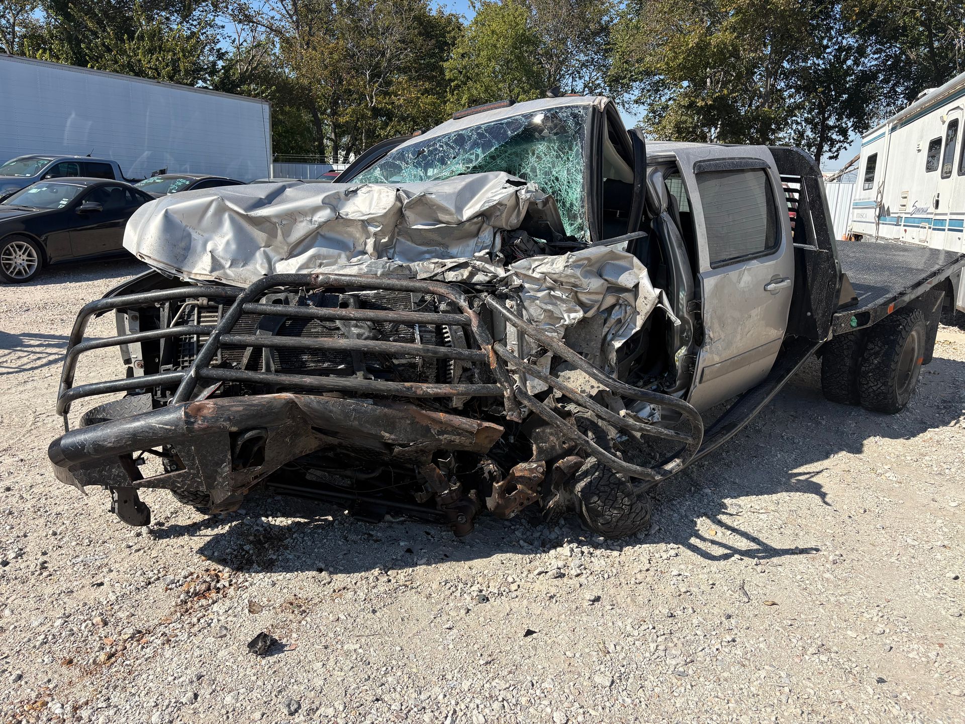 2008 Chevrolet Silverado 3500 DRW LTZ - Exterior Front Left Corner Image