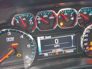 2015 Chevrolet Silverado 1500 LT - Interior Instrument Cluster / Odometer Image