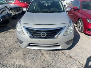 2019 Nissan Versa SV - Primary Damage Straight On Image