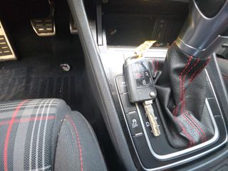 2017 Volkswagen Golf GTI S - Interior Steering Wheel With Keys Image