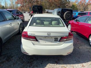 2014 Honda Civic LX - Exterior Rear Center Image