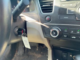 2014 Honda Civic LX - Interior Steering Wheel With Keys Image