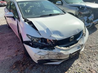 2014 Honda Civic LX - Primary Damage Straight On Image