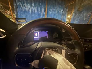 2022 Lexus ES 300h Ultra Luxury - Interior Steering Wheel With Keys Image